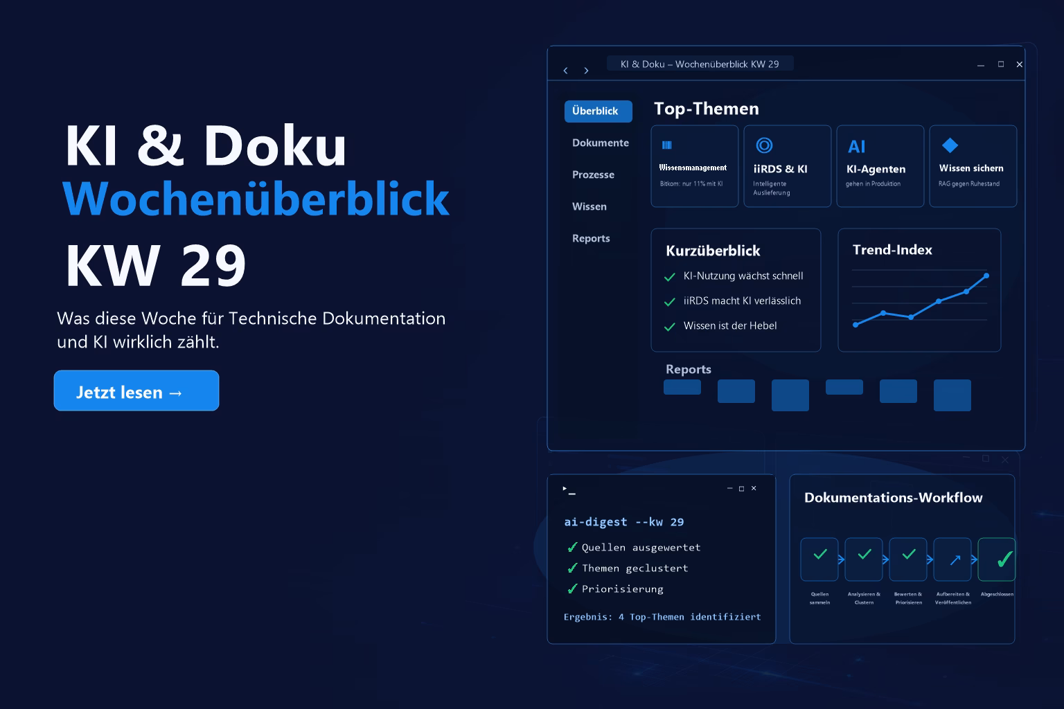 KI & Doku: Wochenüberblick (KW 29, 19.07.2026)